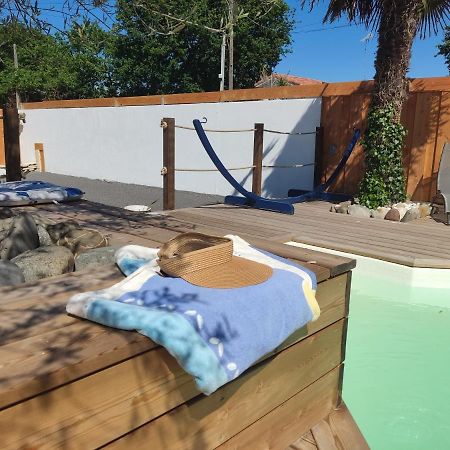 Cottage La Dune Avec Piscine Les Cigales Du Bassin A Гужан-Местрас Екстериор снимка