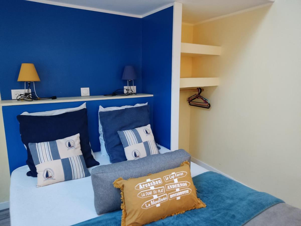 Cottage La Dune Avec Piscine Les Cigales Du Bassin A Гужан-Местрас Екстериор снимка
