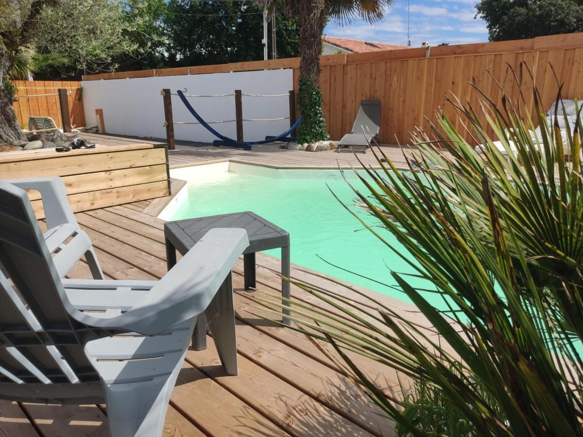 Cottage La Dune Avec Piscine Les Cigales Du Bassin A Гужан-Местрас Екстериор снимка